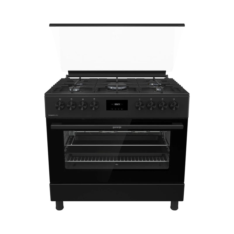 GORENJE GGI9C21B 5-Burner Gas Cooker, Black طباخ غازي جورنجي