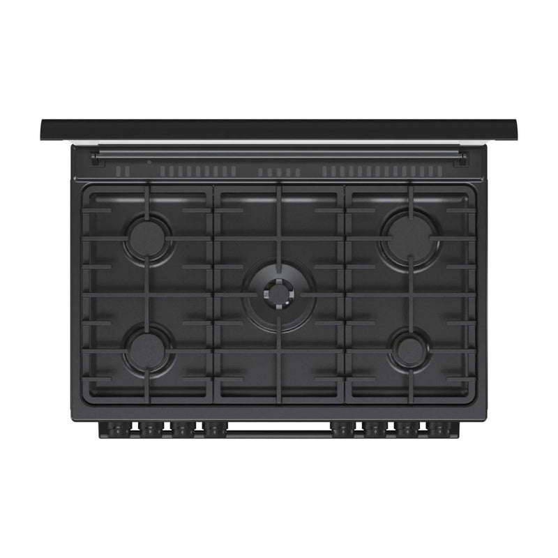 GORENJE GGI9C21B 5-Burner Gas Cooker, Black طباخ غازي جورنجي