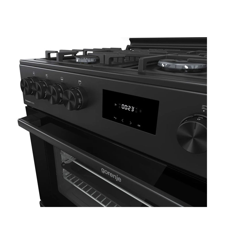 GORENJE GGI9C21B 5-Burner Gas Cooker, Black طباخ غازي جورنجي