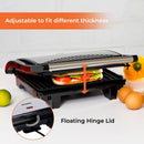 GEEPAS GGM5394 Stainless Steel Grill Maker Automatic Temperature Control كابسة وشواية جيباس