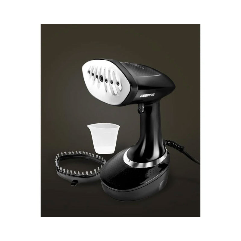 GEEPAS GGS25041 Handheld Garment Steamer, Black مكواة بخار يدوية للملابس جيباس
