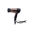 GEEPAS GH8642 Mini Hair Dryer With Foldable Handle, Gold مجفف شعر جيباس