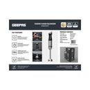 GEEPAS GHB43025 Hand Blender 1500 W, Stainless Steel