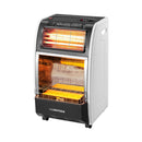 ALMATEEN GHMA7460SWH-CH White مدفئة غازي وكهربائي المتين