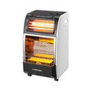 ALMATEEN GHMA7460SWH-CH White مدفئة غازي وكهربائي المتين