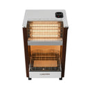 ALMATEEN GHMA7540BRC-CH 1500W مدفئة المتين الغازي الكهربائي, Brown