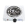 GEEPAS GHP7577 single Hot Plate 1000 W, White طباخ عين واحدة جيباس