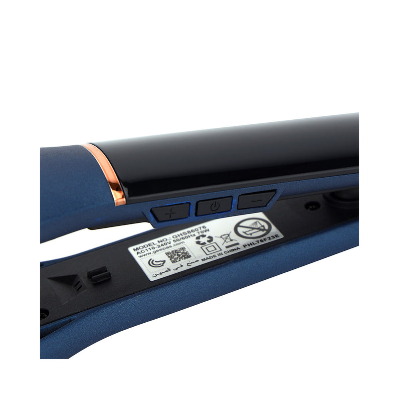 GEEPAS GHS86076 Digital Hair Straightener, Blue كاوية شعر جيباس