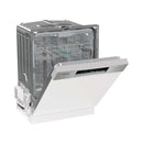 GORENJE GI643D90X Semi integrated dishwasher, White غسالة أطباق شبه متكاملة جورنجي