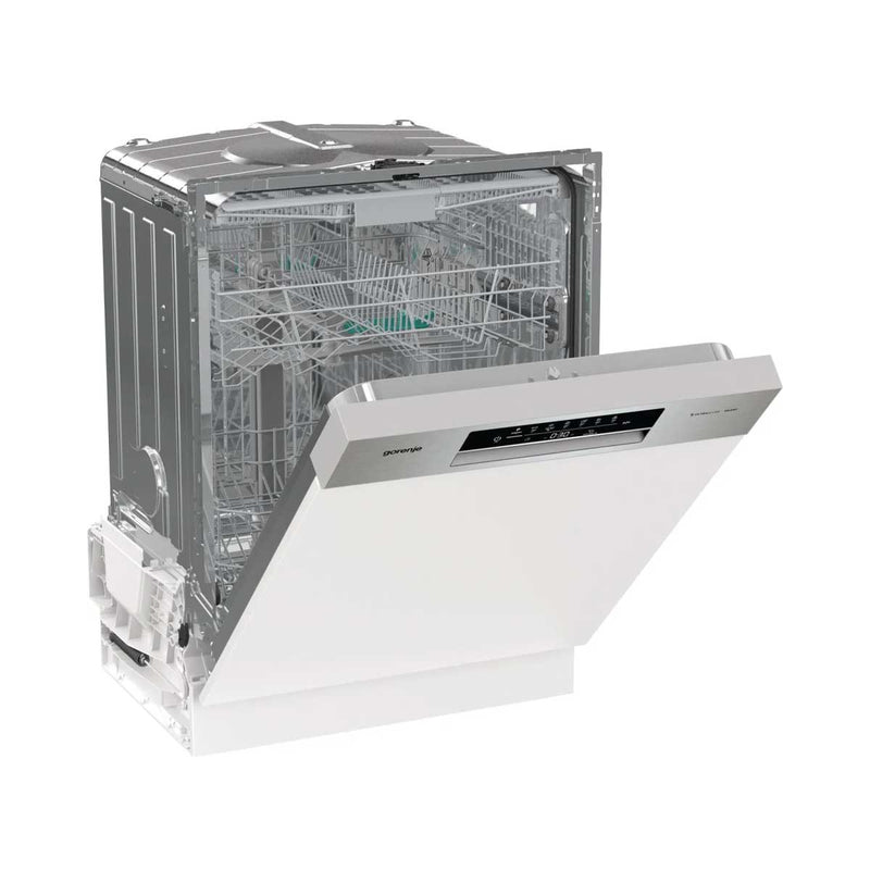 GORENJE GI643D90X Semi integrated dishwasher, White غسالة أطباق شبه متكاملة جورنجي