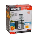 GEEPAS GJE5437 Juice Extractor, Stainless steel