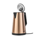 GEEPAS GK38033 Three Layer Stainless Steel Electric Kettle, Bronze  غلاية كهربائية جيباس