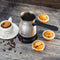 GEEPAS GK38050 Electric Turkish Coffee Maker, Stainless Steel Body صانعة قهوة جيباس