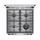 GORENJE GK6C62XA 4-Burner Gas Cooker, Gray طباخ غازي جورنجي