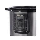 GEEPAS GMC35029 Digital Multicooker 8 L, Silver  جدر ضغط متعدد الوظائف رقمي