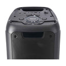 GEEPAS GMS11168 Rechargeable Professional Speaker | TWS Connection, BT/FM/USB/TF Card | LED Display | Wireless Microphone | 40000 W, 7.4V/3000mAh Lithium Battery, Black مكبر صوت احترافي قابل لإعادة الشحن جيباس