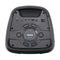 GEEPAS GMS11168 Rechargeable Professional Speaker | TWS Connection, BT/FM/USB/TF Card | LED Display | Wireless Microphone | 40000 W, 7.4V/3000mAh Lithium Battery, Black مكبر صوت احترافي قابل لإعادة الشحن جيباس