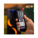 GEEPAS GMS11168 Rechargeable Professional Speaker | TWS Connection, BT/FM/USB/TF Card | LED Display | Wireless Microphone | 40000 W, 7.4V/3000mAh Lithium Battery, Black مكبر صوت احترافي قابل لإعادة الشحن جيباس