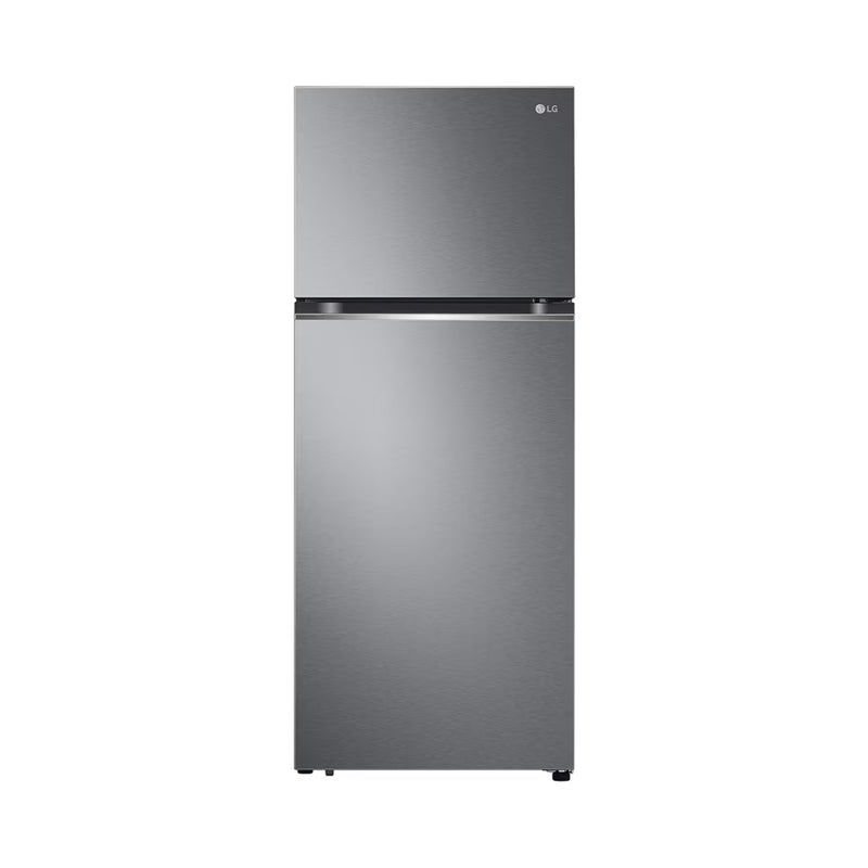 LG GNB-562GVEP Top Freezer Refrigerator, Linear Cooling, Smart Inverter, 375 L, Gray ثلاجة انفيرتر  ال جي