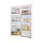 LG GNB-682FVWP Top Freezer Refrigerator, 493L White Color, Smart Inverter ثلاجة انفيرتر