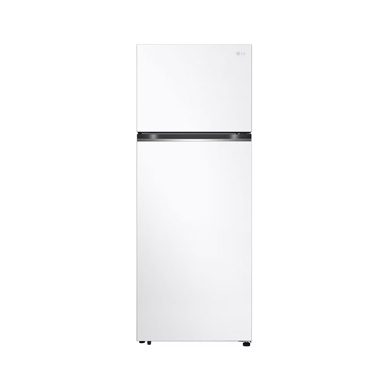 LG GNB-682FVWP Top Freezer Refrigerator, 493L White Color, Smart Inverter ثلاجة انفيرتر