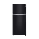 LG  GNB-732HGI Top freezer 547L ,Inverter, Door Cooling⁺, Black Glass ثلاجة لون اسود