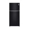 LG  GNB-732HGI Top freezer 547L ,Inverter, Door Cooling⁺, Black Glass ثلاجة لون اسود