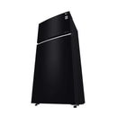 LG  GNB-732HGI Top freezer 547L ,Inverter, Door Cooling⁺, Black Glass ثلاجة لون اسود