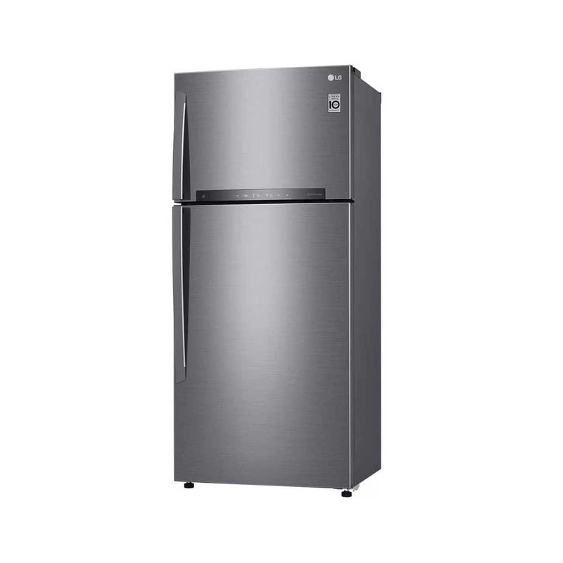 LG GNM-732HLL Top freezer Refrigerator 547L Gross Capacity, Inverter Linear Compressor, DoorCooling+™, Silver Color