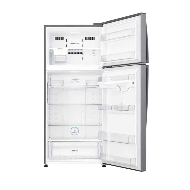 LG GNM-732HLL Top freezer Refrigerator 547L Gross Capacity, Inverter Linear Compressor, DoorCooling+™, Silver Color