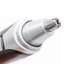 GEEPAS GNT8651 2-In-1 Nose And Ear Hair Trimmer with Cleaning Brush, Black/Silver ماكنة ازالة شعر الانف جيباس
