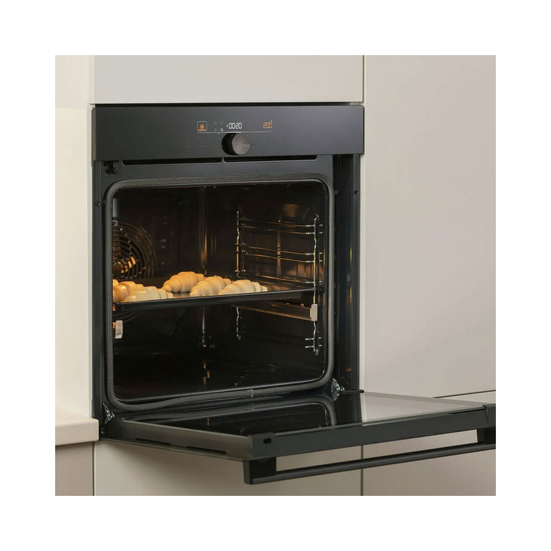 GORENJE GO66E 350C Built-in pyrolytic single oven, Black فرن حراري مدمج جورنجي