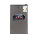 GREEN GRF-DCC150DS Single Door Refrigerator, Gray ثلاجة 5 قدم كرين