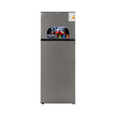 GREEN GRF-DCC410DS Double Door Refrigerator, Gray ثلاجة 16 قدم كرين