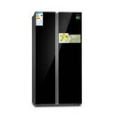 GREEN GRF-SBS28BG Side-by-Side Refrigerator, Black ثلاجة 28 قدم كرين