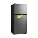 GREEN GRF-TMNSC83CX Double Door Refrigerator, Silver ثلاجة كرين 26 قدم