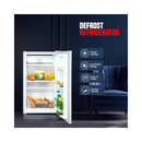 GEEPAS	GRF119SPE Single Door Refrigerator, White ثلاجة جيباس