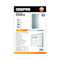 GEEPAS	GRF119SPE Single Door Refrigerator, White ثلاجة جيباس