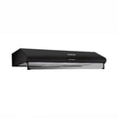 GOSONIC GRH-5190 Pyramid Chimney Hood 90cm, Black مرشحة هواء جوسونك