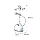 SHOWNIC SG-FSH1700G Vertical Steam Iron for Clothes and Curtains, White & Green مكوى عامودي شونك