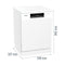 GORENJE GS642D90X Freestanding dishwasher, White غسالة اطباق جورنجي