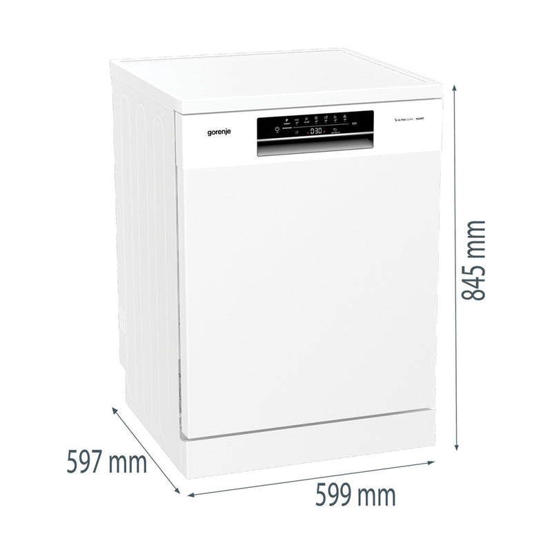 GORENJE GS642D90X Freestanding dishwasher, White غسالة اطباق جورنجي