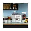 GEEPAS GSB6147 4-in-1 Food Processor 650 W, White