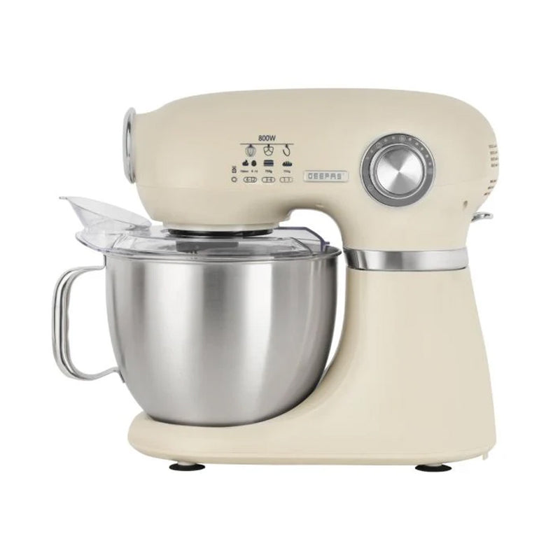 GEEPAS GSM43013 3-In-1 Stand Mixer, Beige عجانة 3 في 1 جيباس