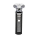 GEEPAS GSR57501 Rechargeable Men's Shaver with Three Rotary Head, Black ماكينة حلاقة رجالية  بثلاثة رؤوس دوارة