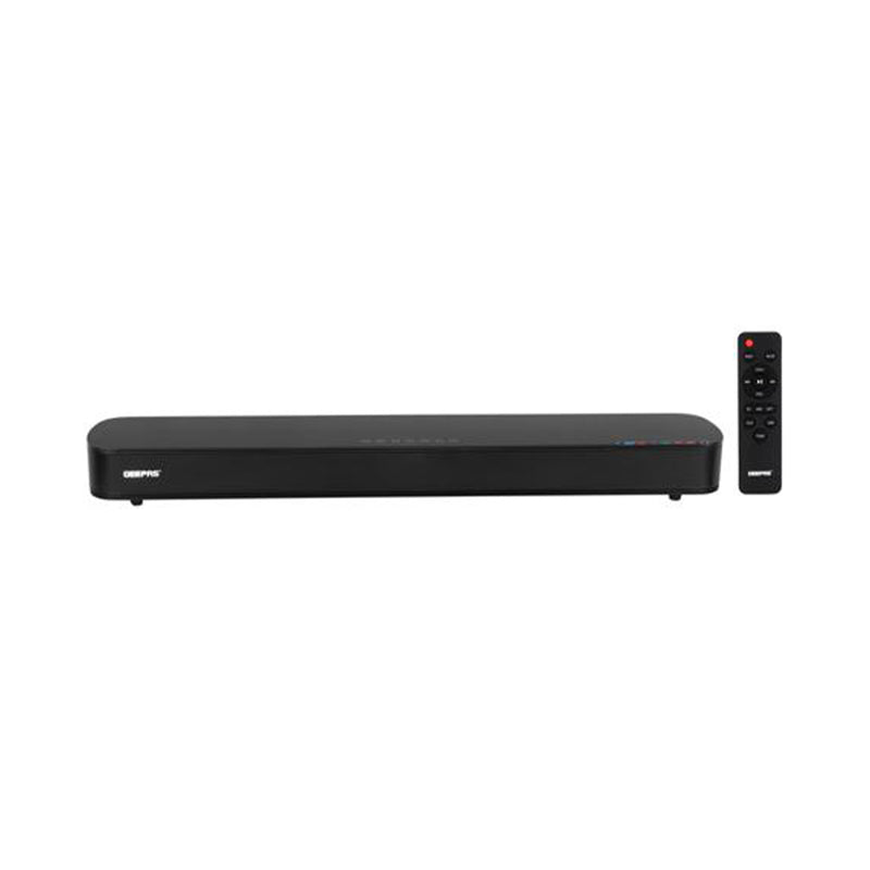 GEEPAS GSRB120BT Soundbar Speaker System 120 W, Black مكبر صوت جيباس
