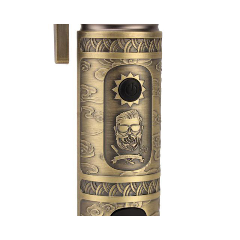 GEEPAS GTR56030 Rechargeable Hair and Beard Clipper, Gold  ماكينة قص الشعر واللحية القابلة لإعادة الشحن جيباس