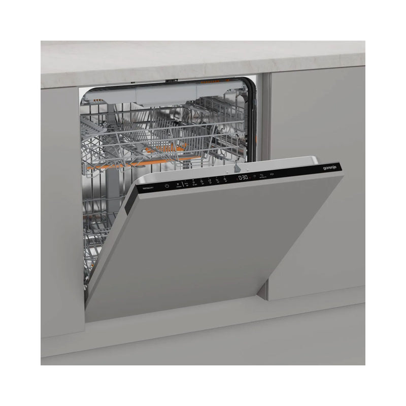 GORENJE GV16D5 Fully integrated dishwasher, White غسالة أطباق متكاملة بالكامل جورنجي