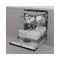 GORENJE GV16D5 Fully integrated dishwasher, White غسالة أطباق متكاملة بالكامل جورنجي