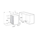 GORENJE GV16D5 Fully integrated dishwasher, White غسالة أطباق متكاملة بالكامل جورنجي